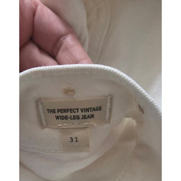 New W/Defect Madewell The Emmett Wide Leg Jeans Size 31 - Picture 6 of 8